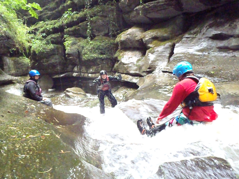 Gorge walking