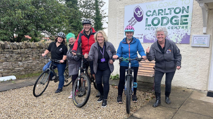 Green Commutes Team at Carlton Lodge